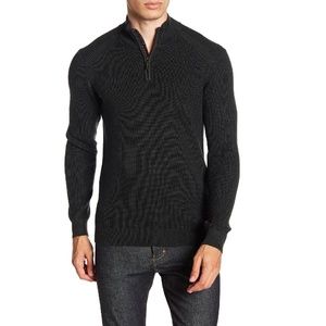 London Stach Quarter Zip Sweater